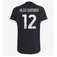Dres Juventus Alex Sandro #12 Tretina 2023-24 Krátky Rukáv